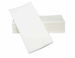 Simulinen Premium Cloth-like white dinner napkin 17in