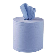 Azoss Center-Feed Paper Maxi Roll, Blue